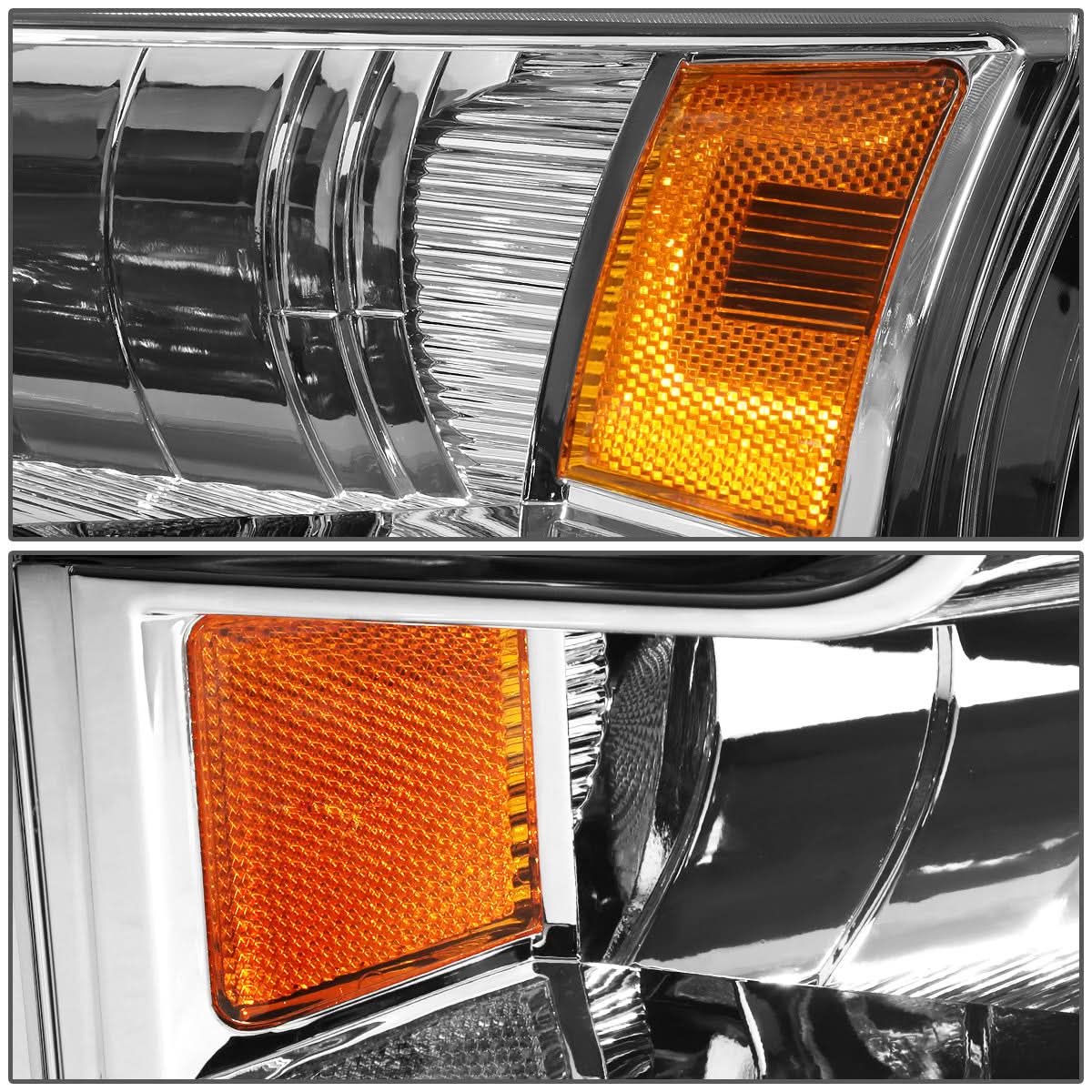 2015-2017 Ford F-150 OE Style Chrome Headlights Left Side
