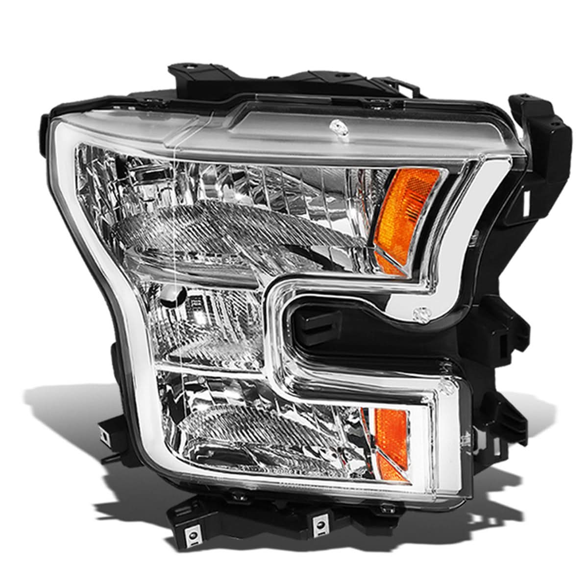 2015-2017 Ford F-150 OE Style Right Headlight - Chrome Housing