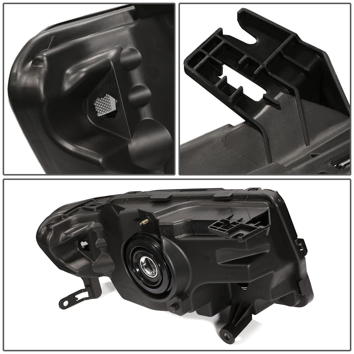 2008-2012 Ford Escape OE Style Headlights - Chrome Housing Left