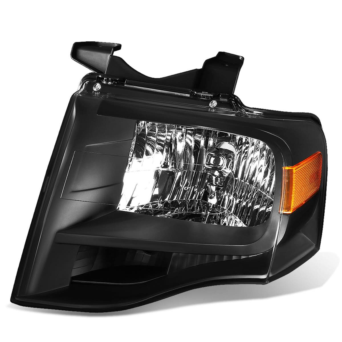 2007-2014 Ford Expedition OE Style H13 Headlight - Black Housing Left