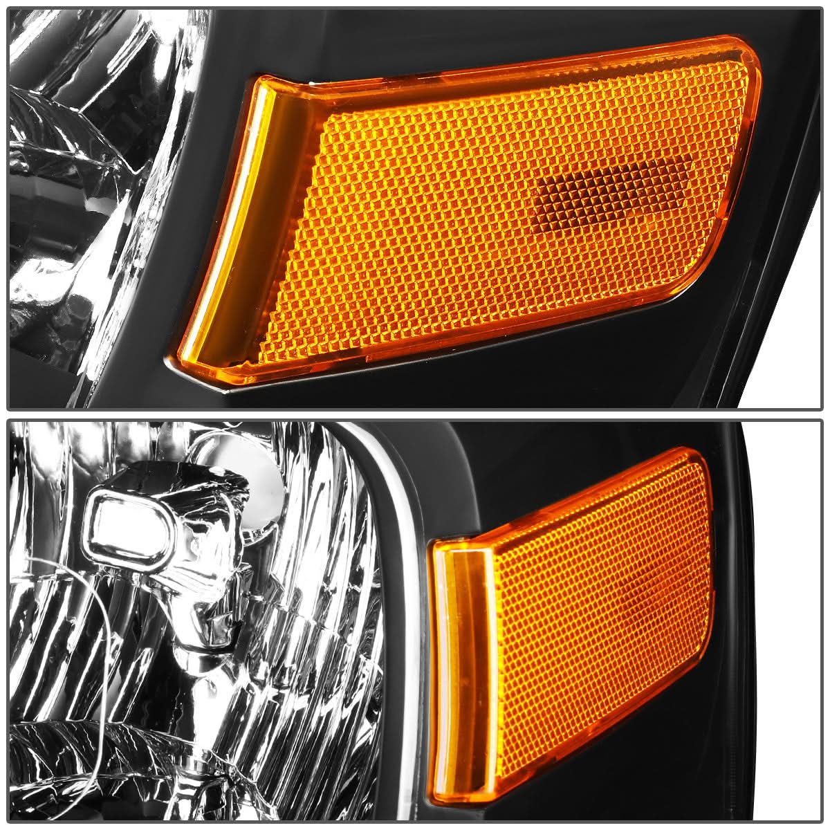 2007-2014 Ford Expedition OE Style H13 Headlight - Black Housing Left