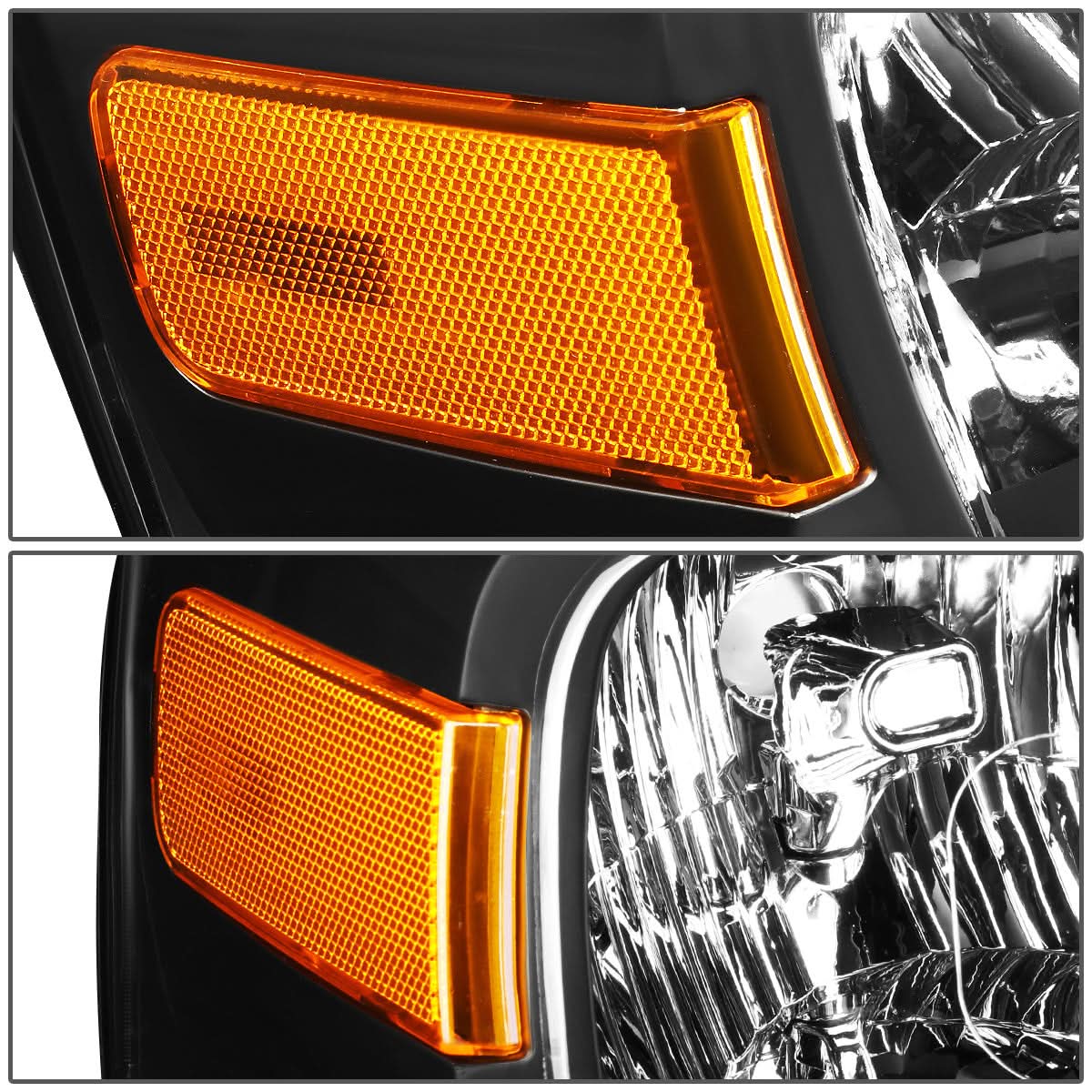2007-2014 Ford Expedition OE Style Right Headlight - Black Housing