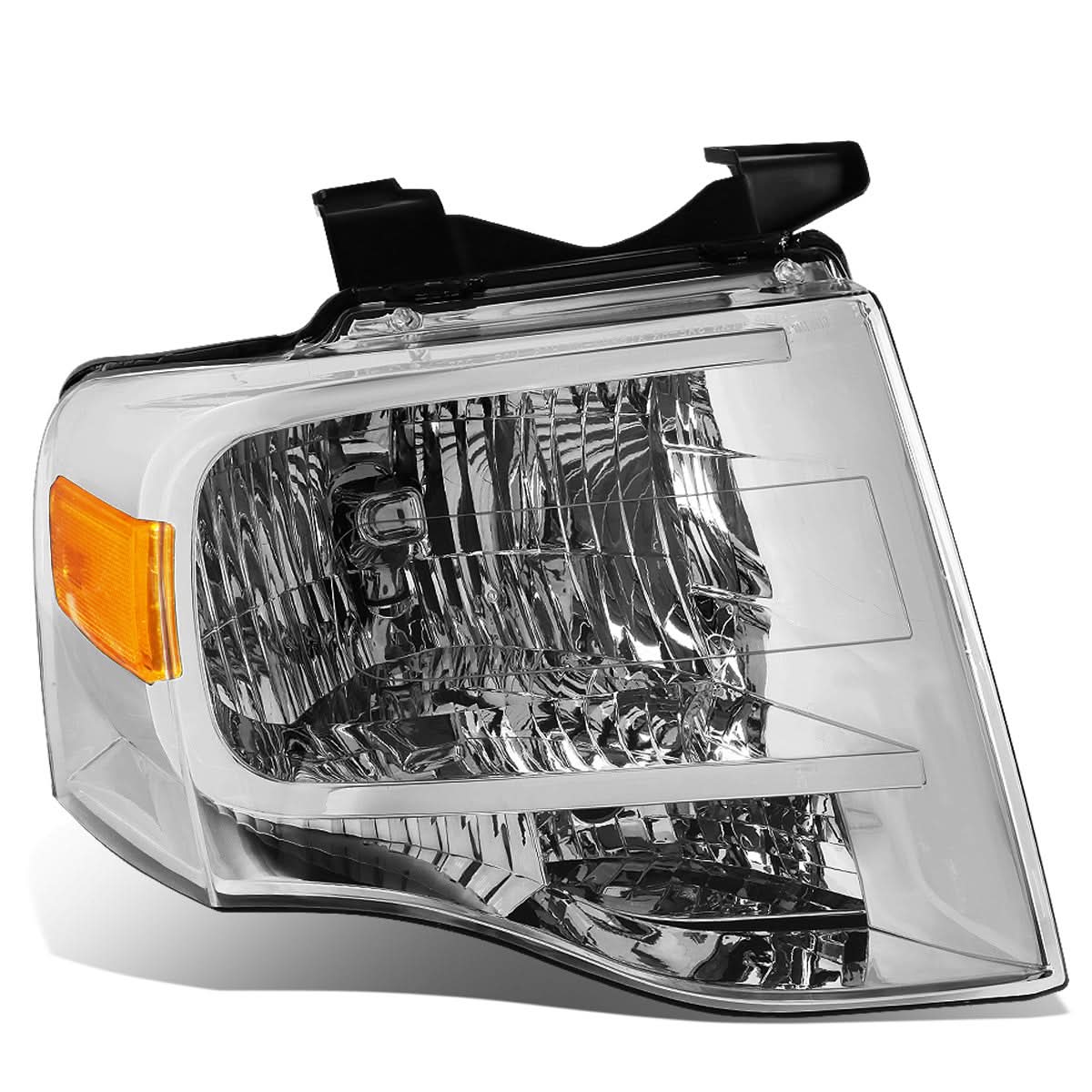 2007-2014 Ford Expedition OE Style Right Headlight - Chrome Housing