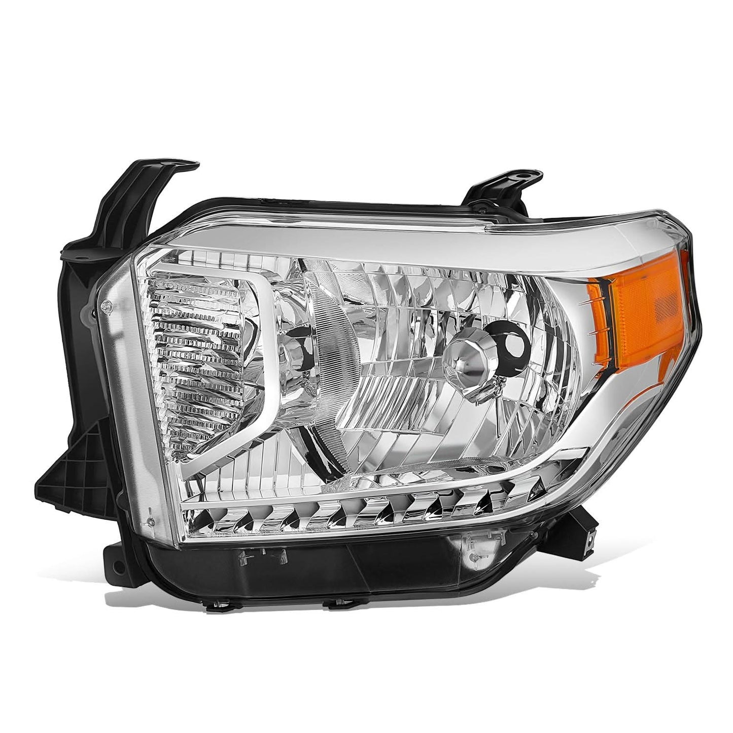 14-17 Toyota Tundra Chrome Headlights - Clear Lens Left Side