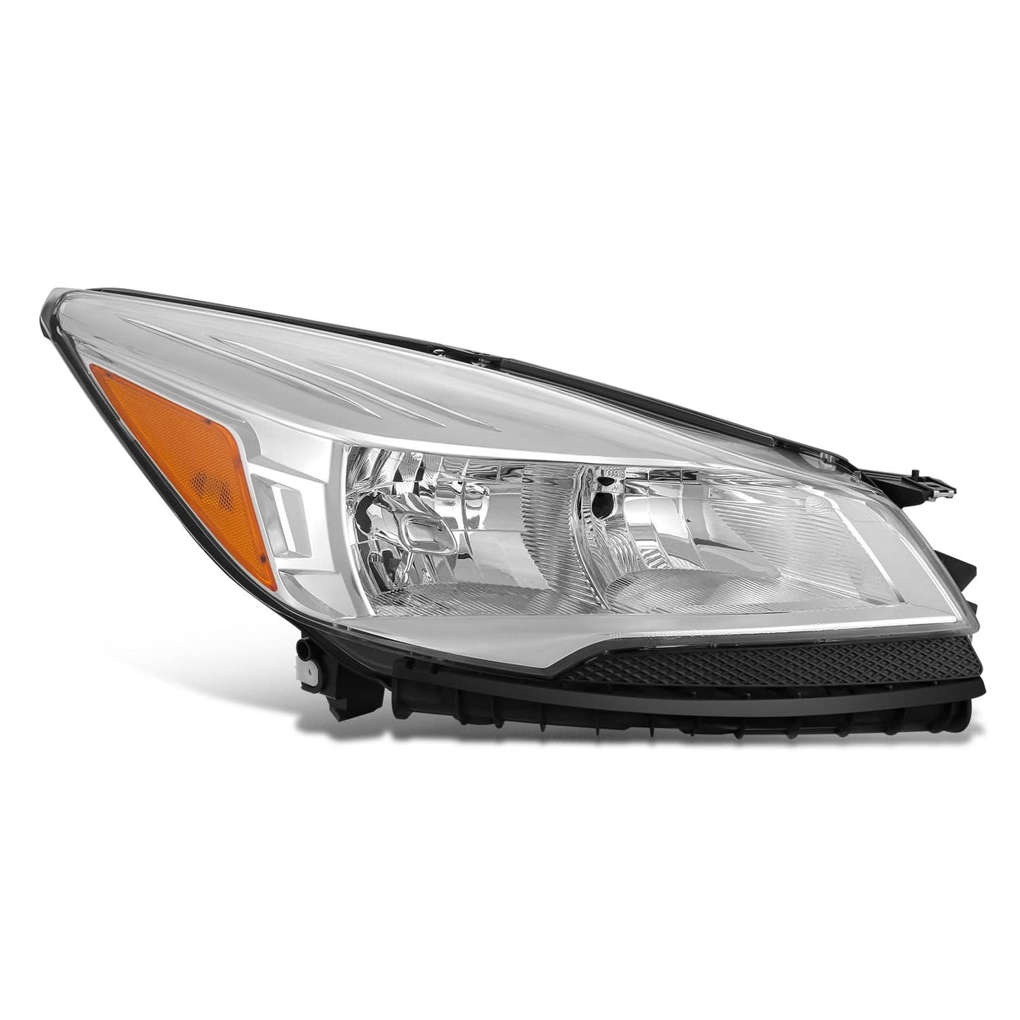 2013-2016 Ford Escape OE Style Right Headlight Chrome Housing