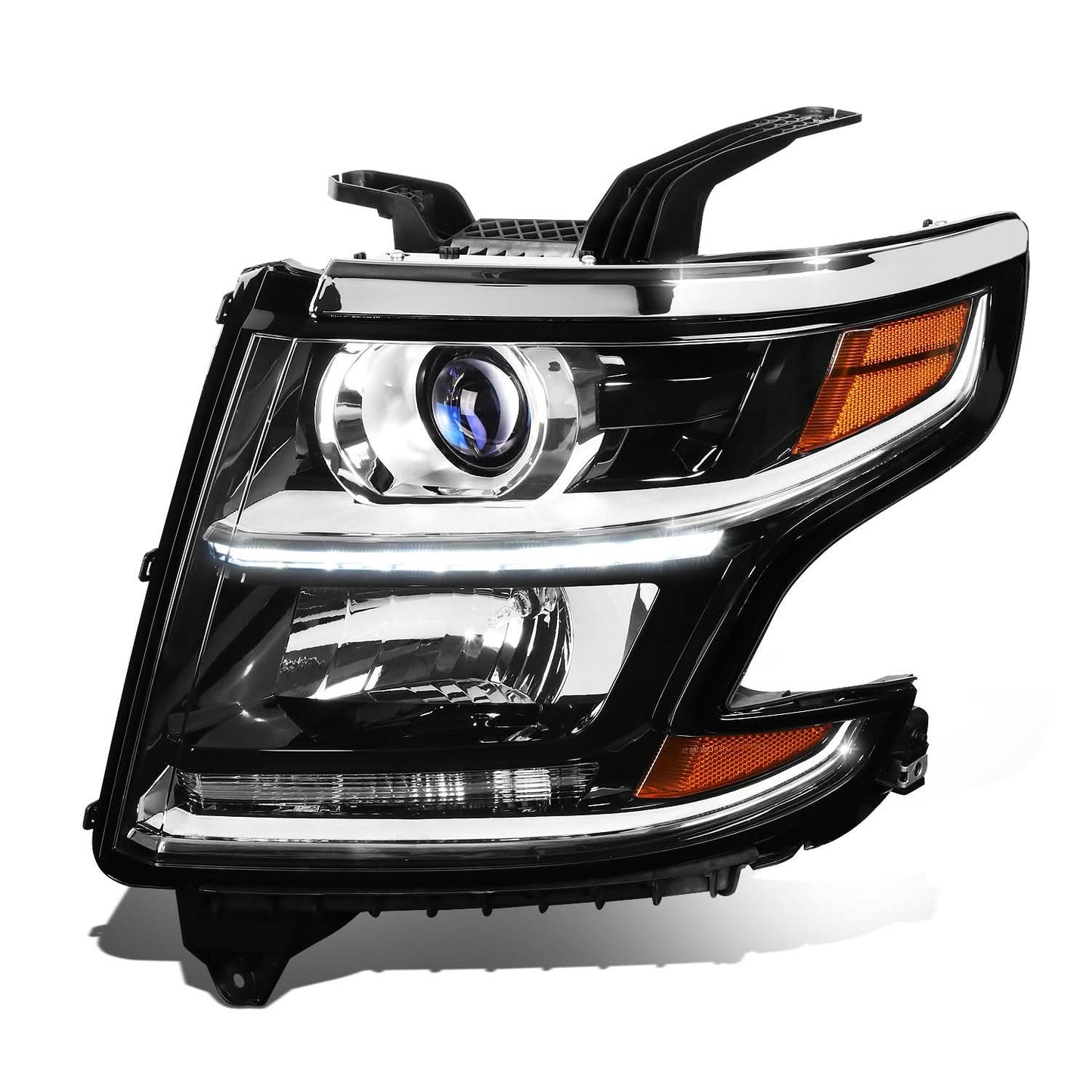 15-20 Chevrolet Tahoe Suburban OE Style Left Headlight Black Housing