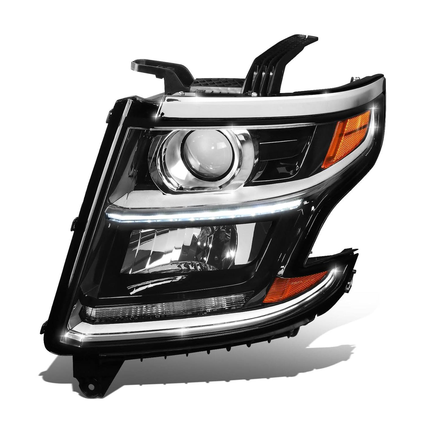 15-20 Chevrolet Tahoe Suburban OE Style Left Headlight Black Housing