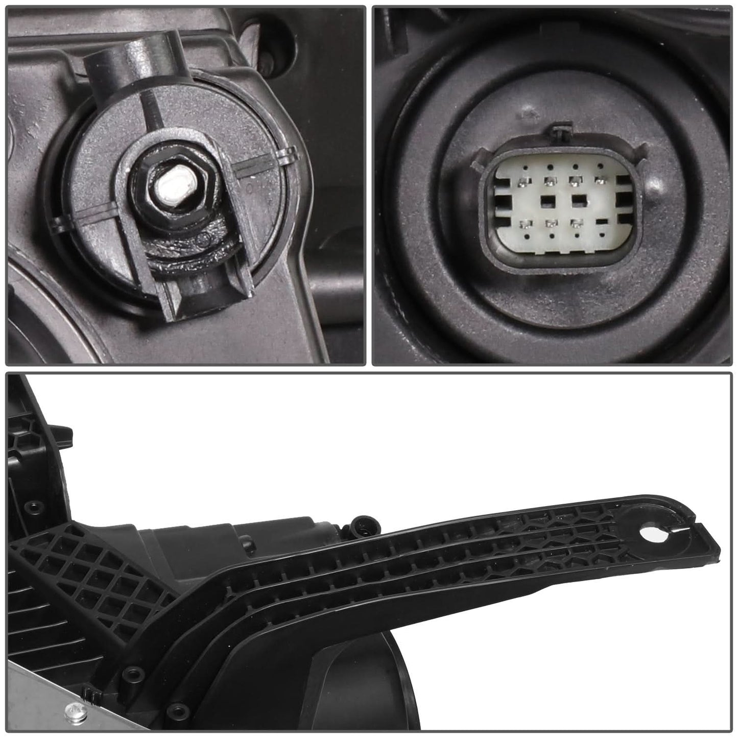 15-20 Chevrolet Tahoe Suburban OE Style Left Headlight Black Housing