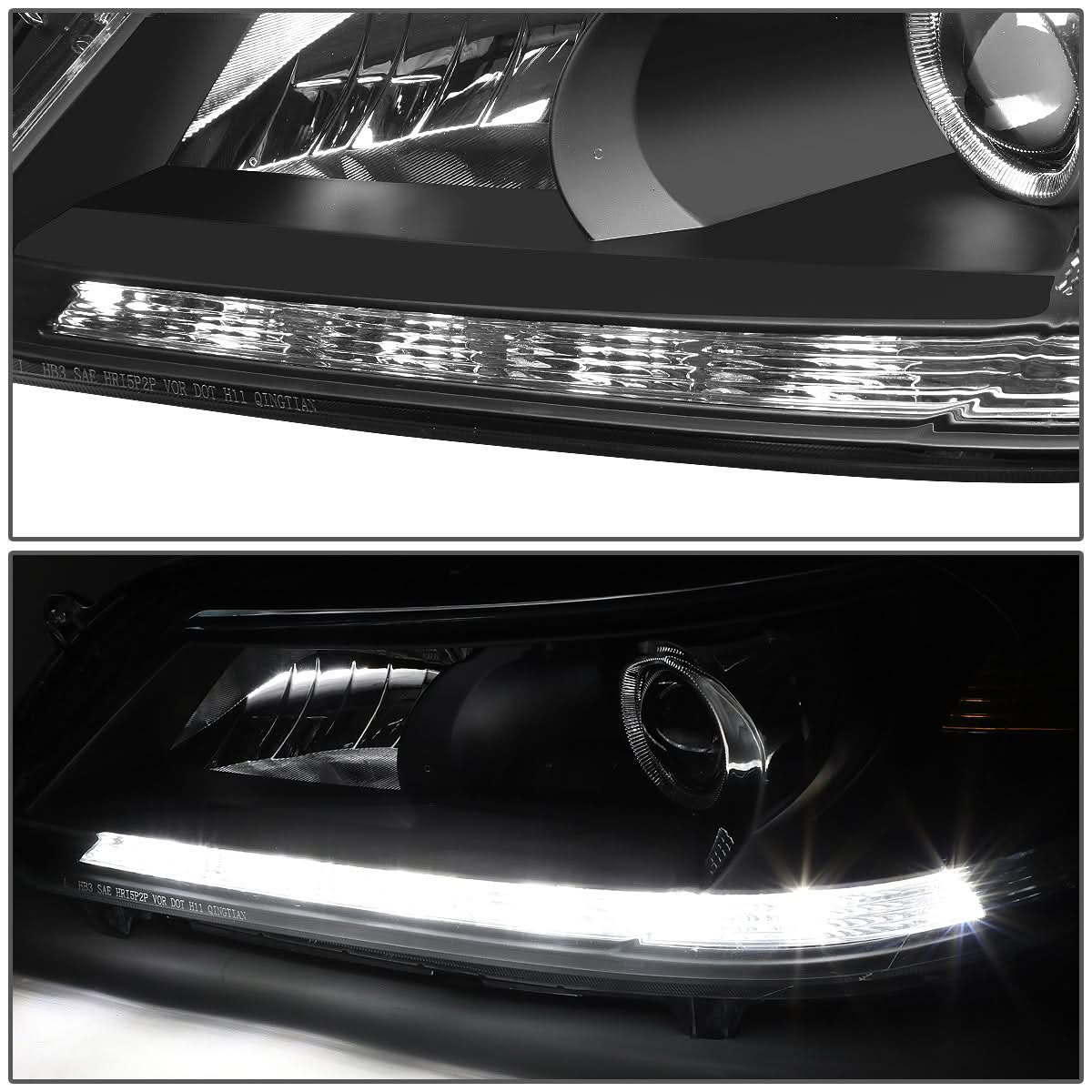 2013-2015 Honda Accord OE Style Left Headlight w/ LED DRL