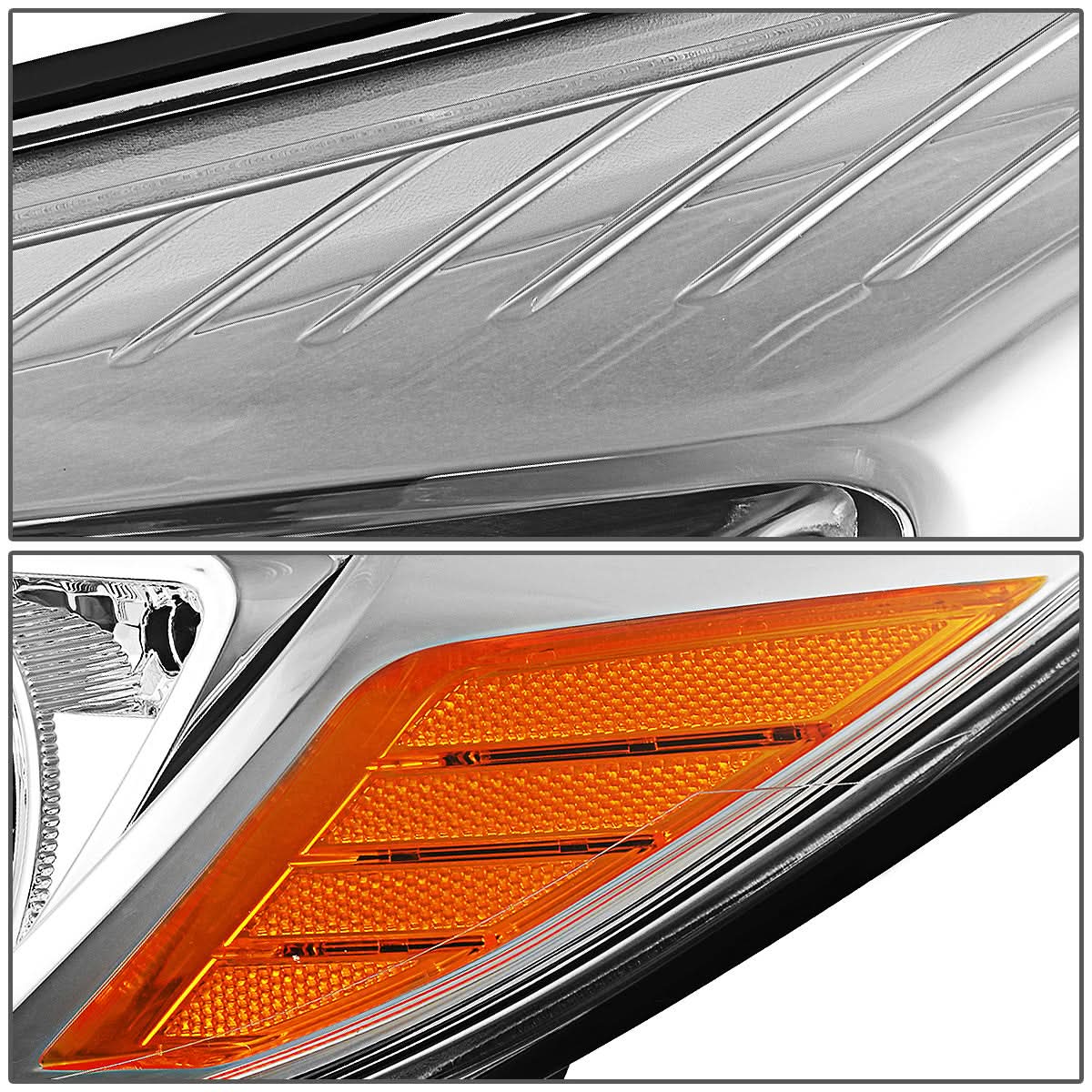 2012-2014 Ford Focus OE Style Halogen Headlight - Left Side