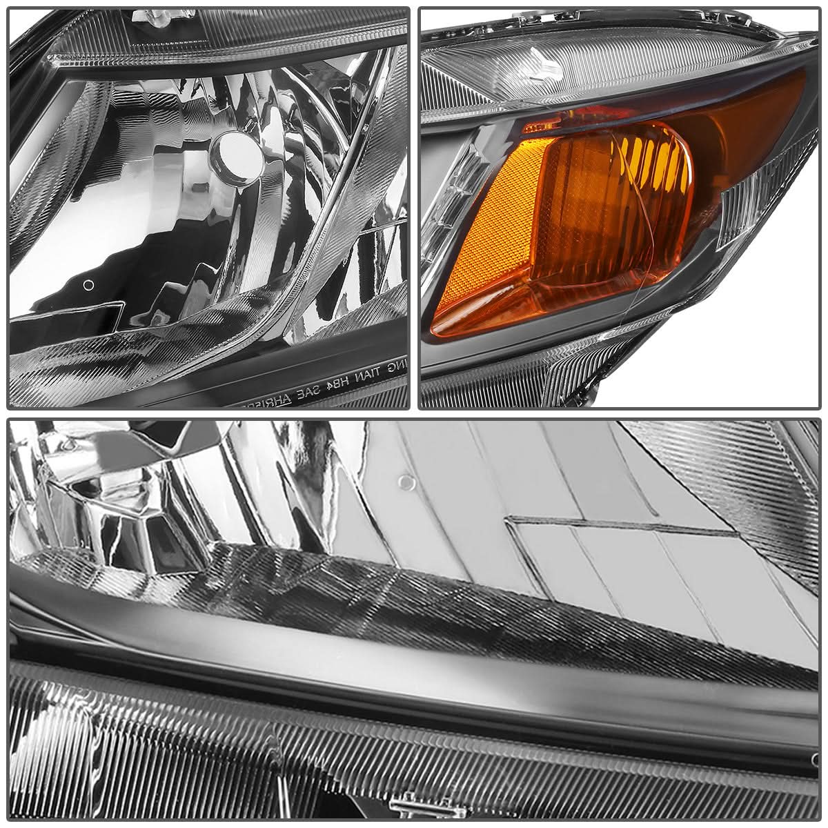 2012-2015 Honda Civic OE Style Headlights - Left Side 9005/9006