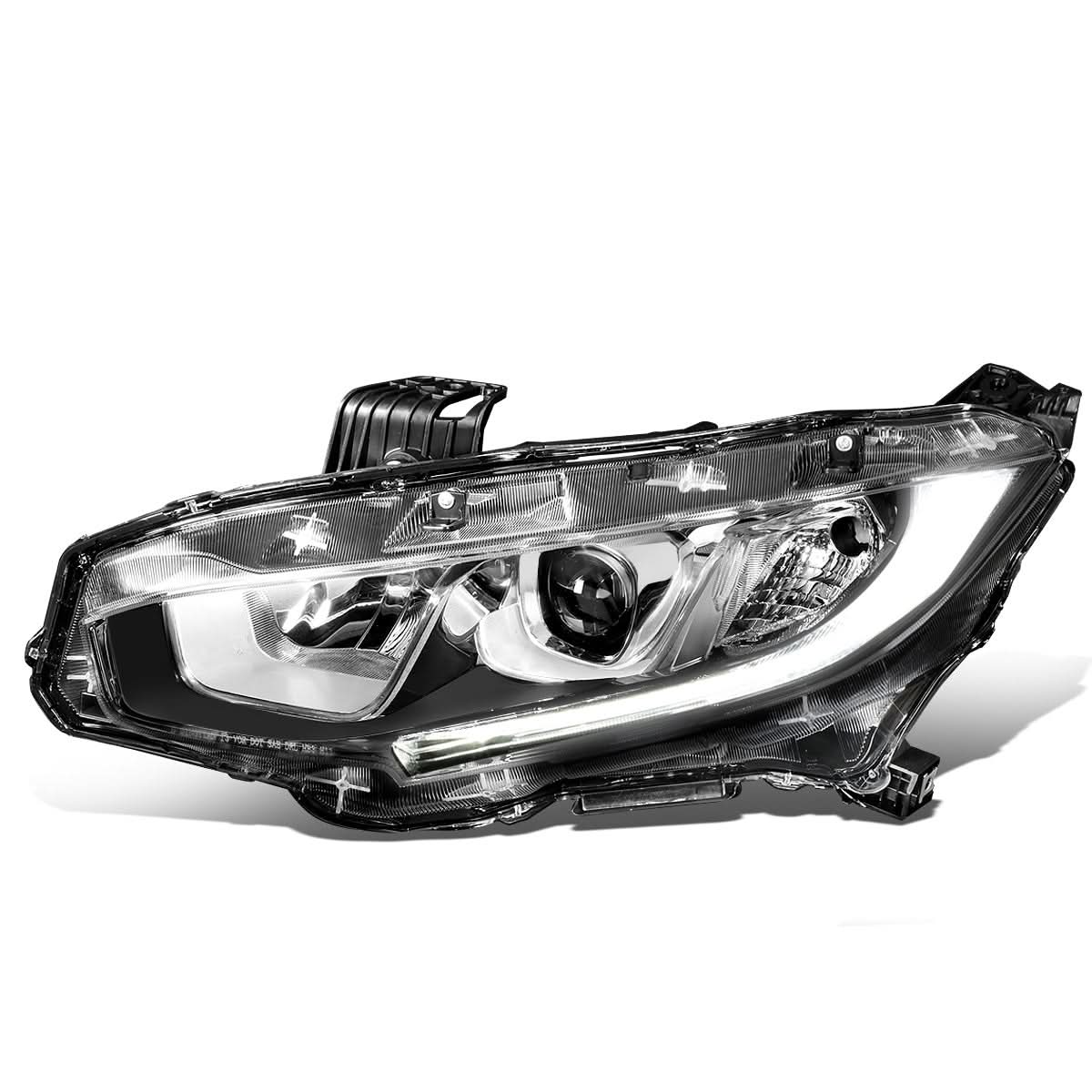 2016-2020 Honda Civic OE Style Halogen Headlight - Left Side