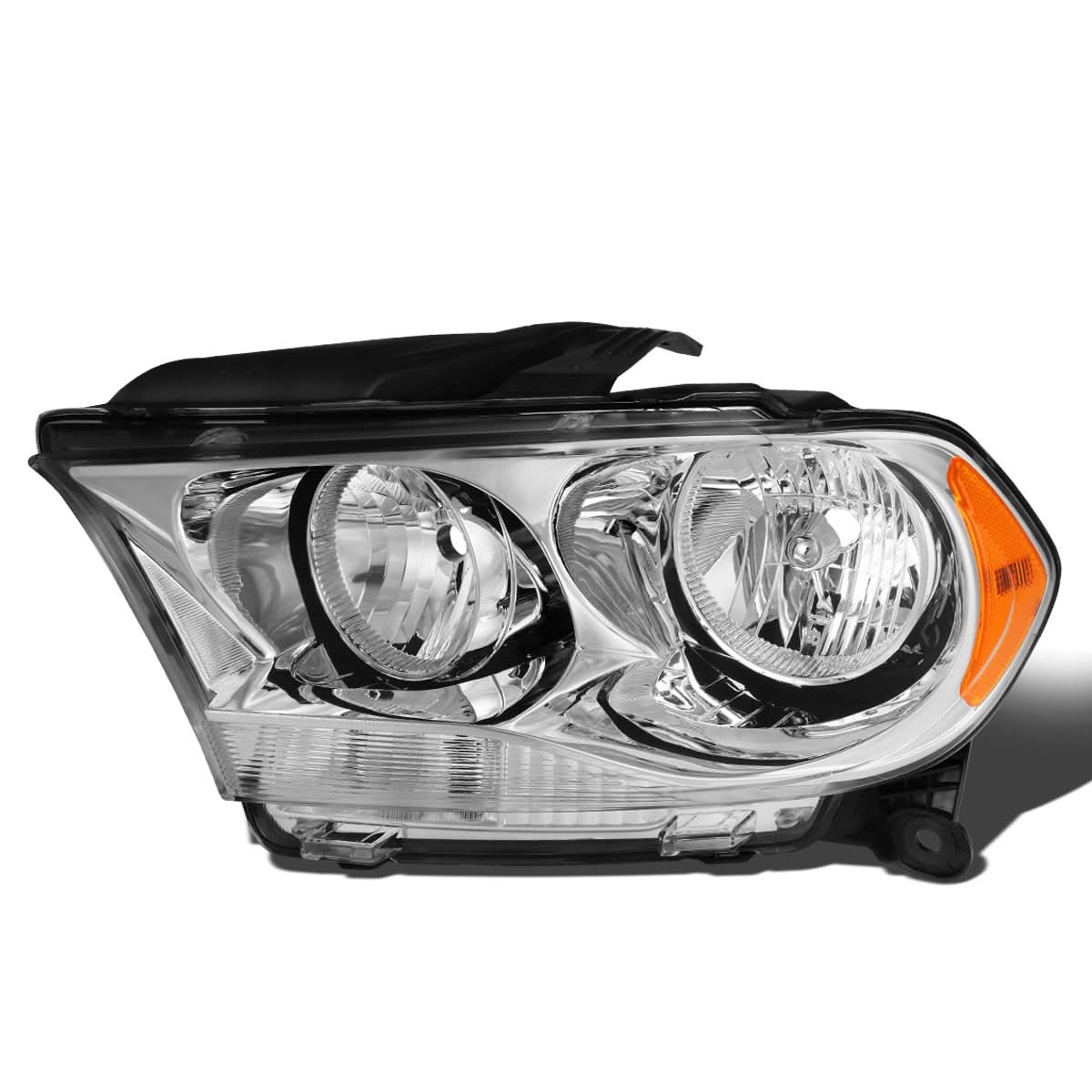 2011-2013 Dodge Durango OE Style Halogen Headlights Chrome Left