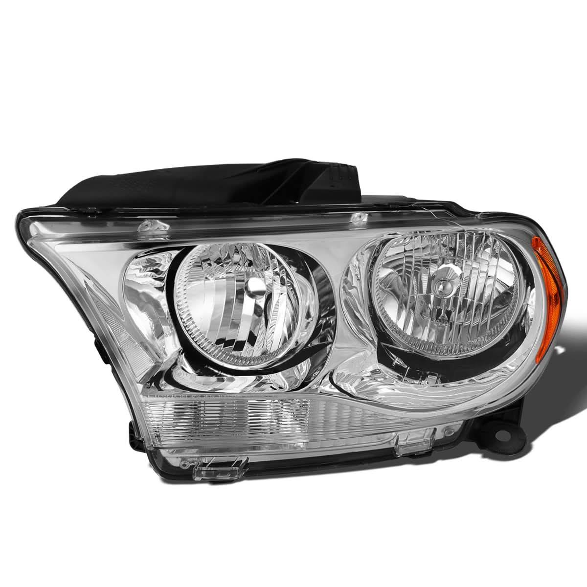 2011-2013 Dodge Durango OE Style Halogen Headlights Chrome Left