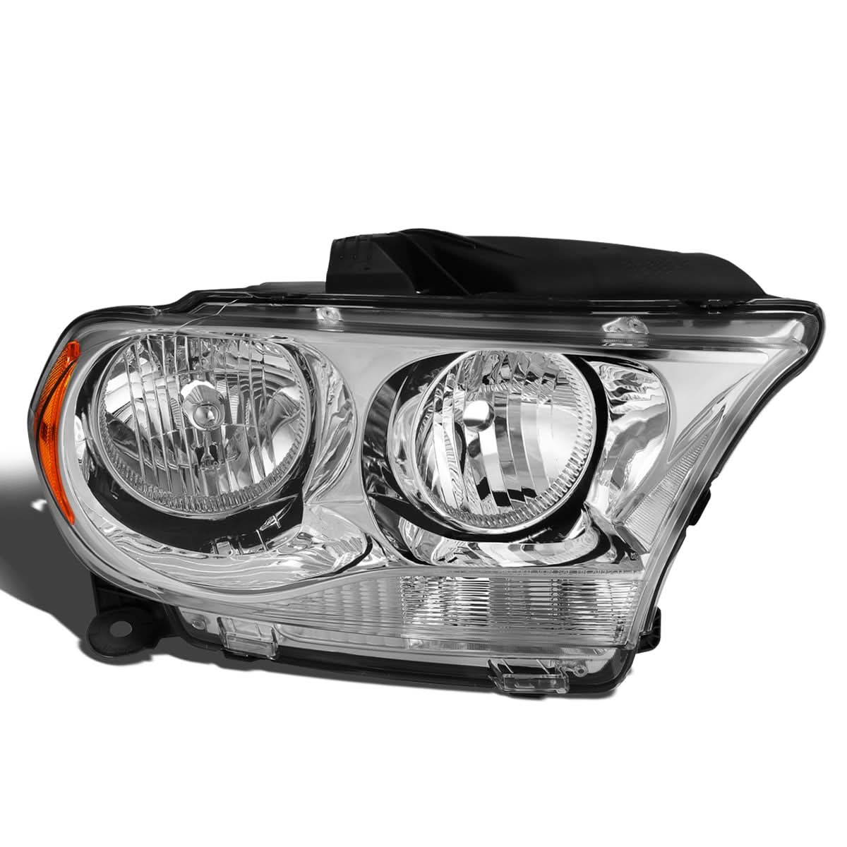 11-13 Dodge Durango OE Style Halogen Headlight - Chrome Housing Right