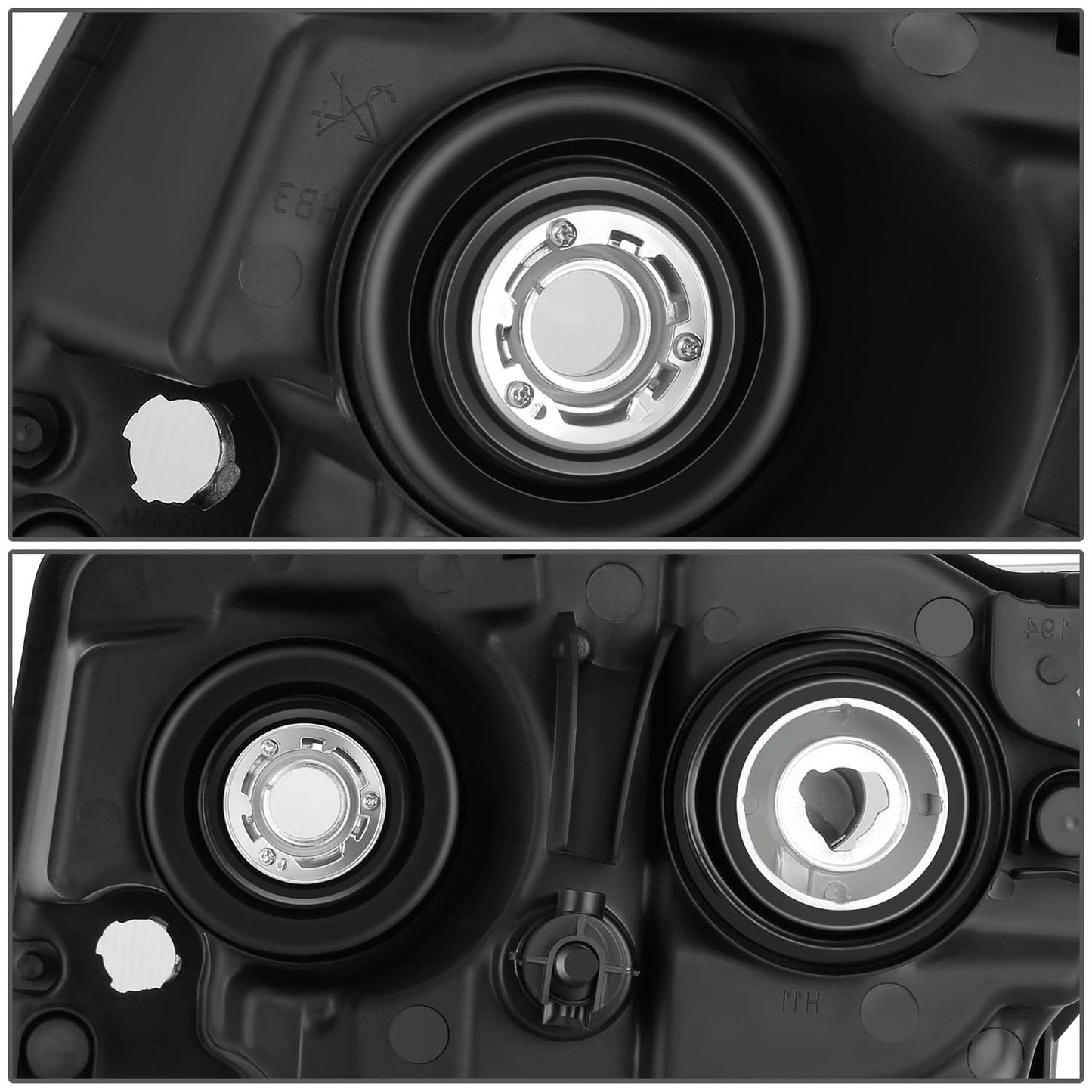 2011-2013 Jeep Grand Cherokee OE Style Right Headlight - Chrome Housing