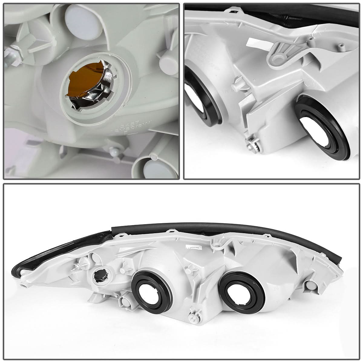 02-04 Toyota Camry OE Style Headlights Left Side 9005/9006 Bulbs