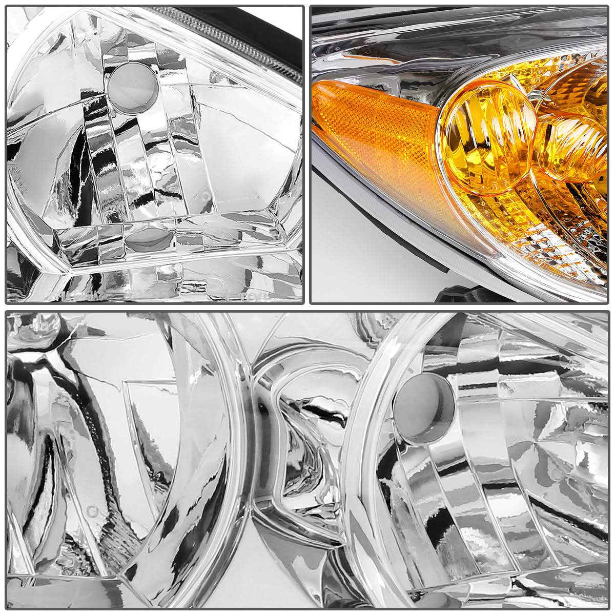 02-04 Toyota Camry OE Style Right Headlight - 9005/9006 Bulbs