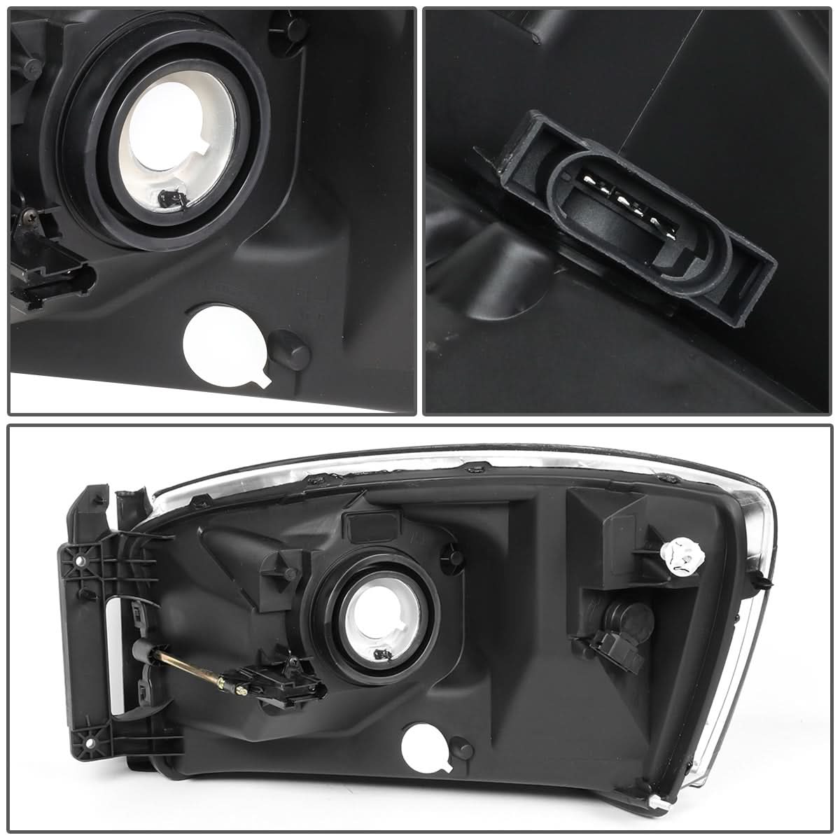 2007-2010 Dodge Ram OE Style Right Headlight - H13 Bulb