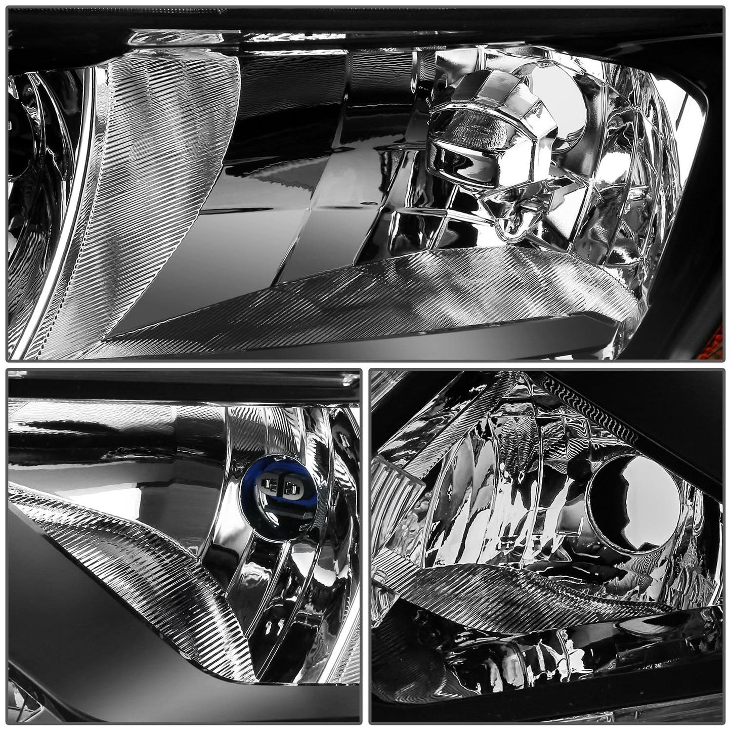 2014-2016 Nissan Rogue Halogen Headlight Assembly - Left Side