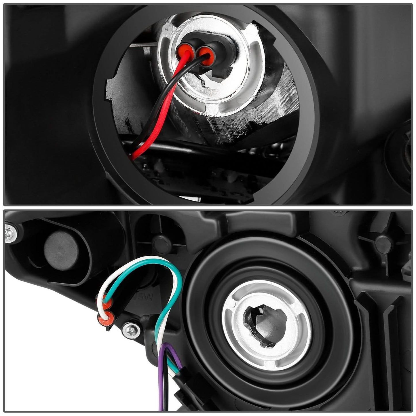 2014-2016 Nissan Rogue Halogen Headlight Assembly - Left Side
