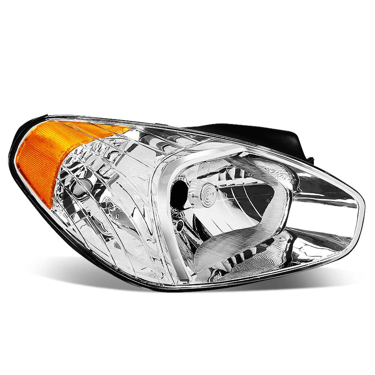 2006-2011 Hyundai Accent OE Style Right Side Headlight - Chrome