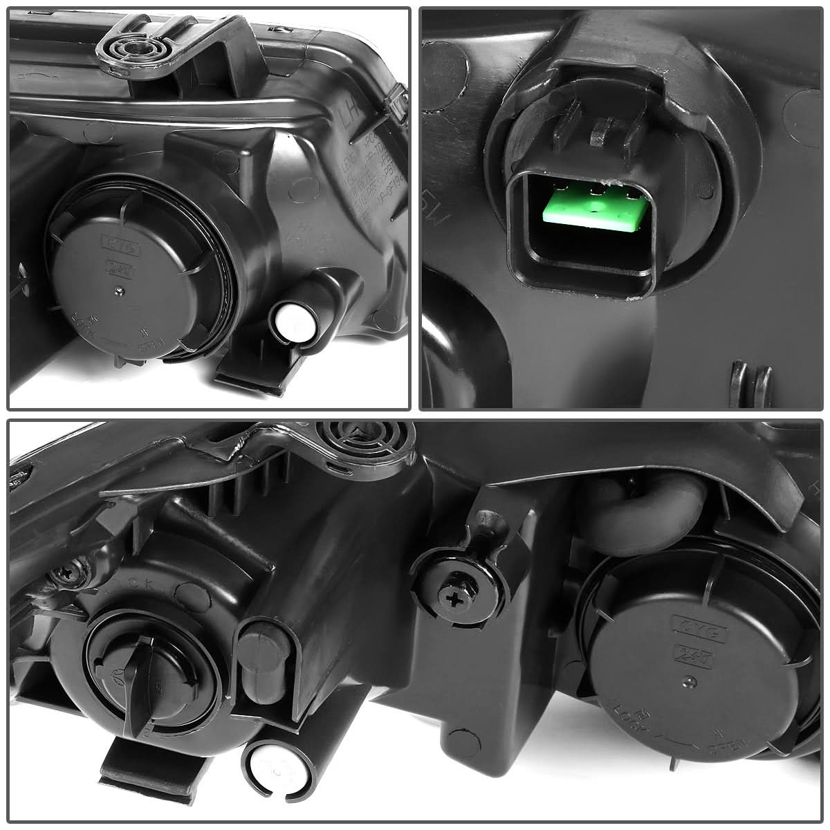 2010-2013 Kia Forte OE Style Left Headlight H7/H1 Bulb Type