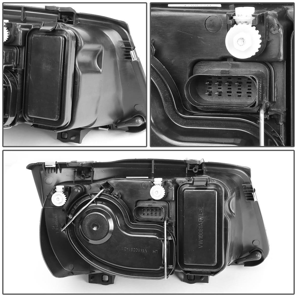 99-05 Volkswagen Jetta OE Style Headlights - Left Side 9007 Bulb