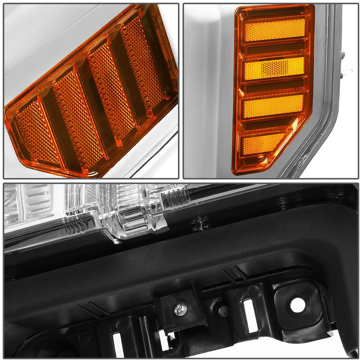 2017-2019 Ford F-250 F-350 F-450 F-550 Super Duty OE Style Headlights