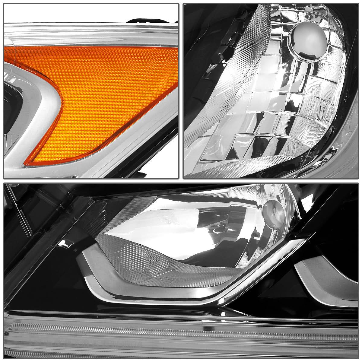 2016-2017 Honda Accord Sedan OE Style Halogen Headlights Left Side