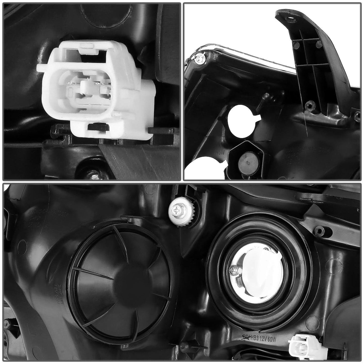 2014-2020 Toyota 4Runner OE Style Headlights Left Side 9005/H11