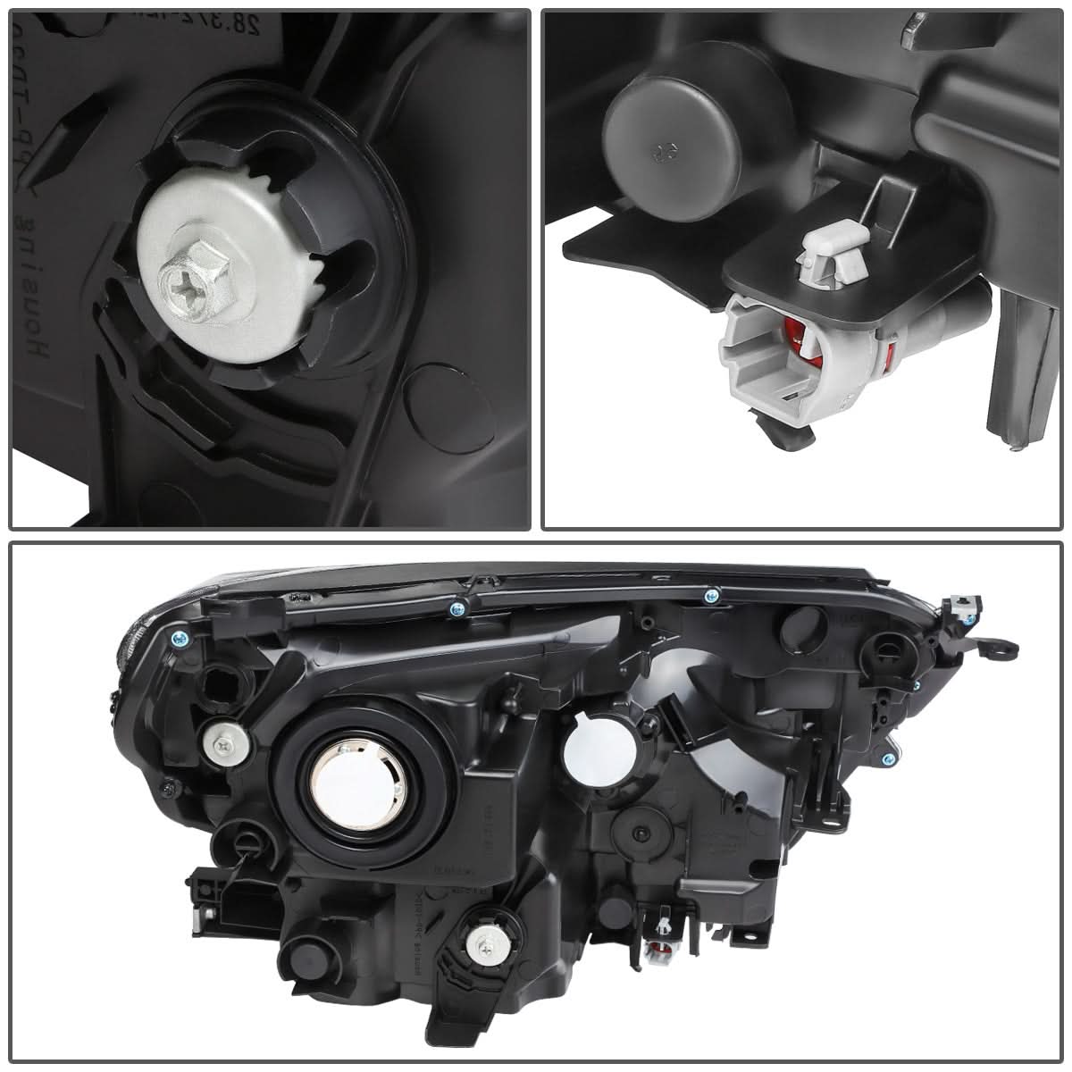 2016-2018 Toyota RAV4 OE Style Right Headlight - 9012 Bulb