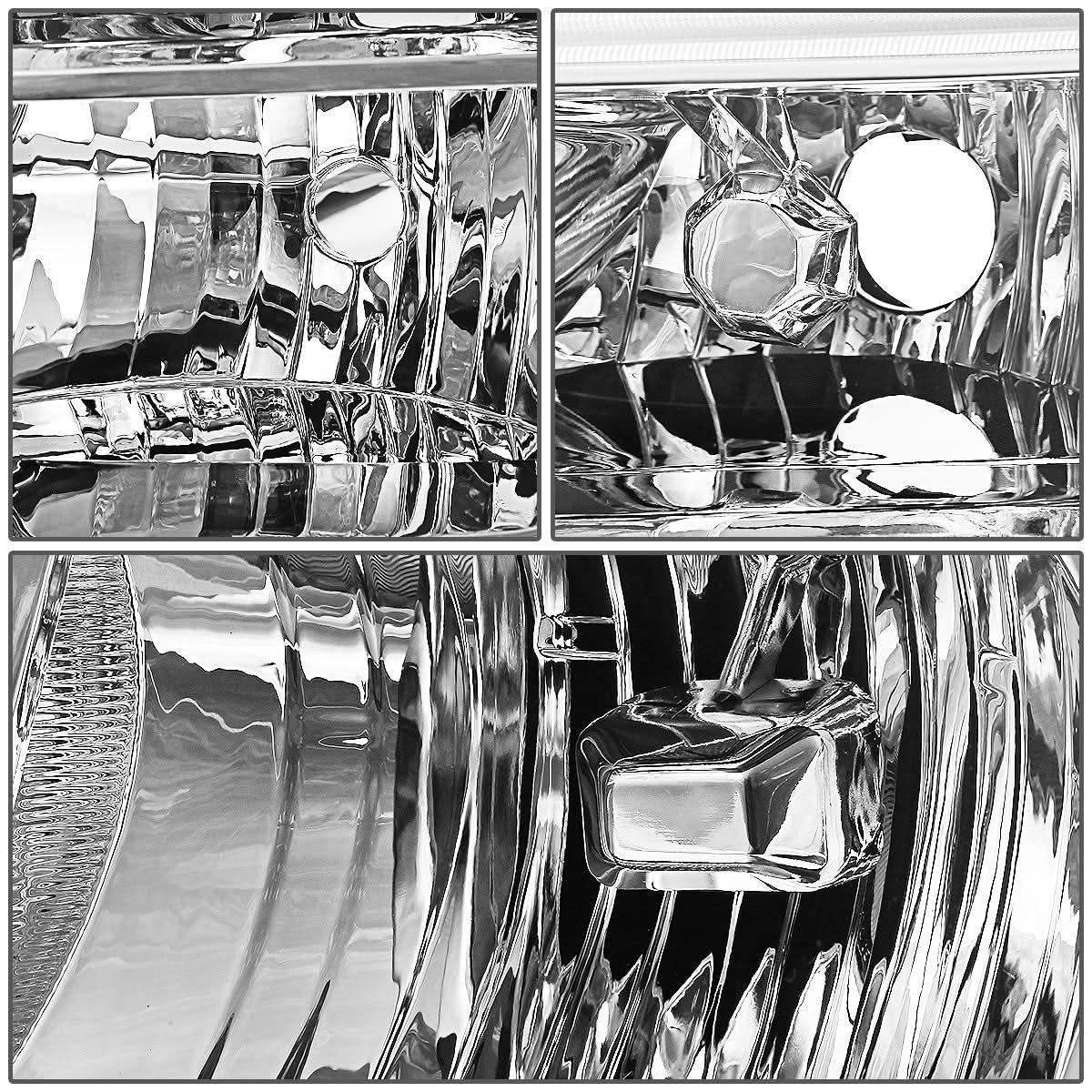 2009-2020 Dodge Journey OE Style Headlight Chrome Housing Left