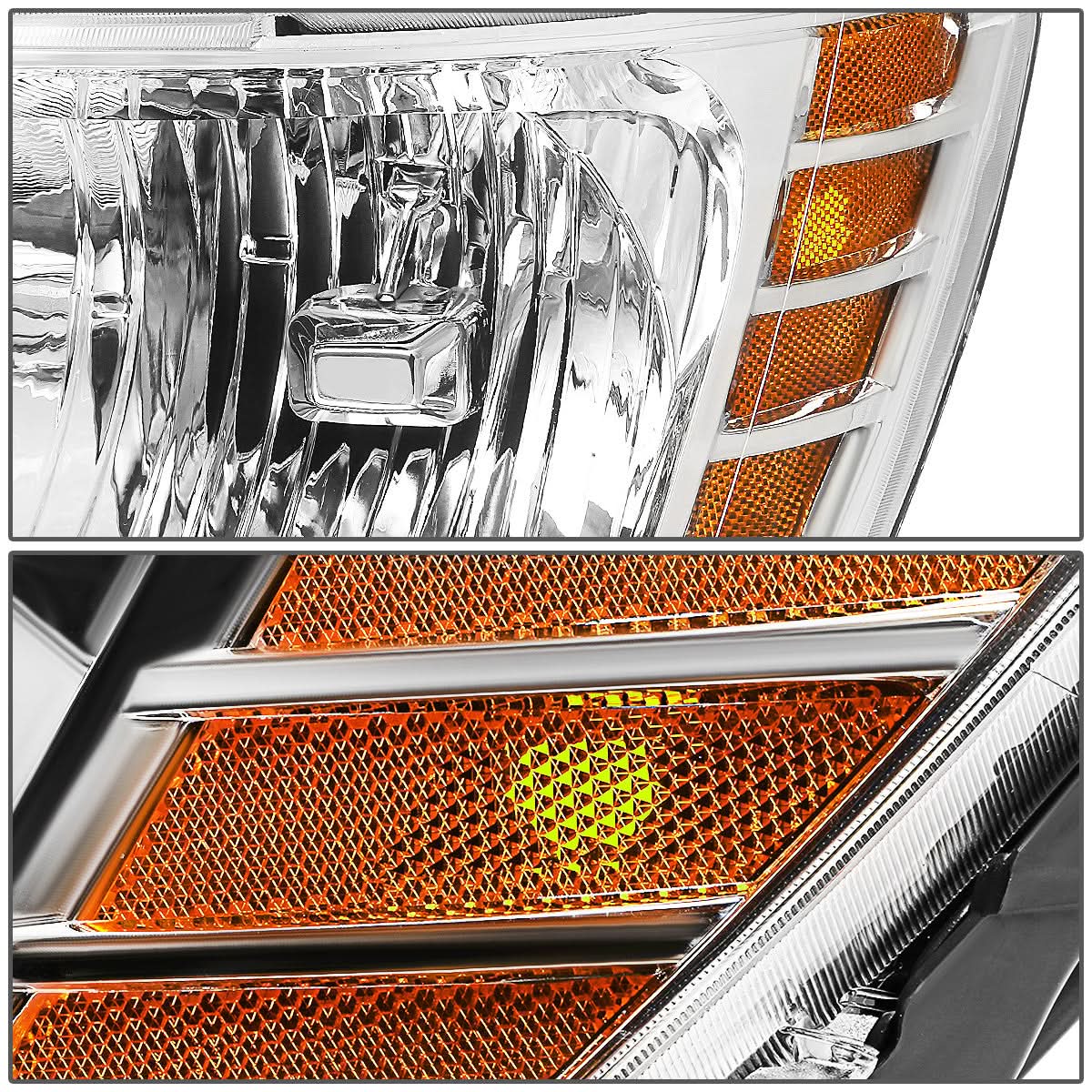 2009-2020 Dodge Journey OE Style Headlight Chrome Housing Left