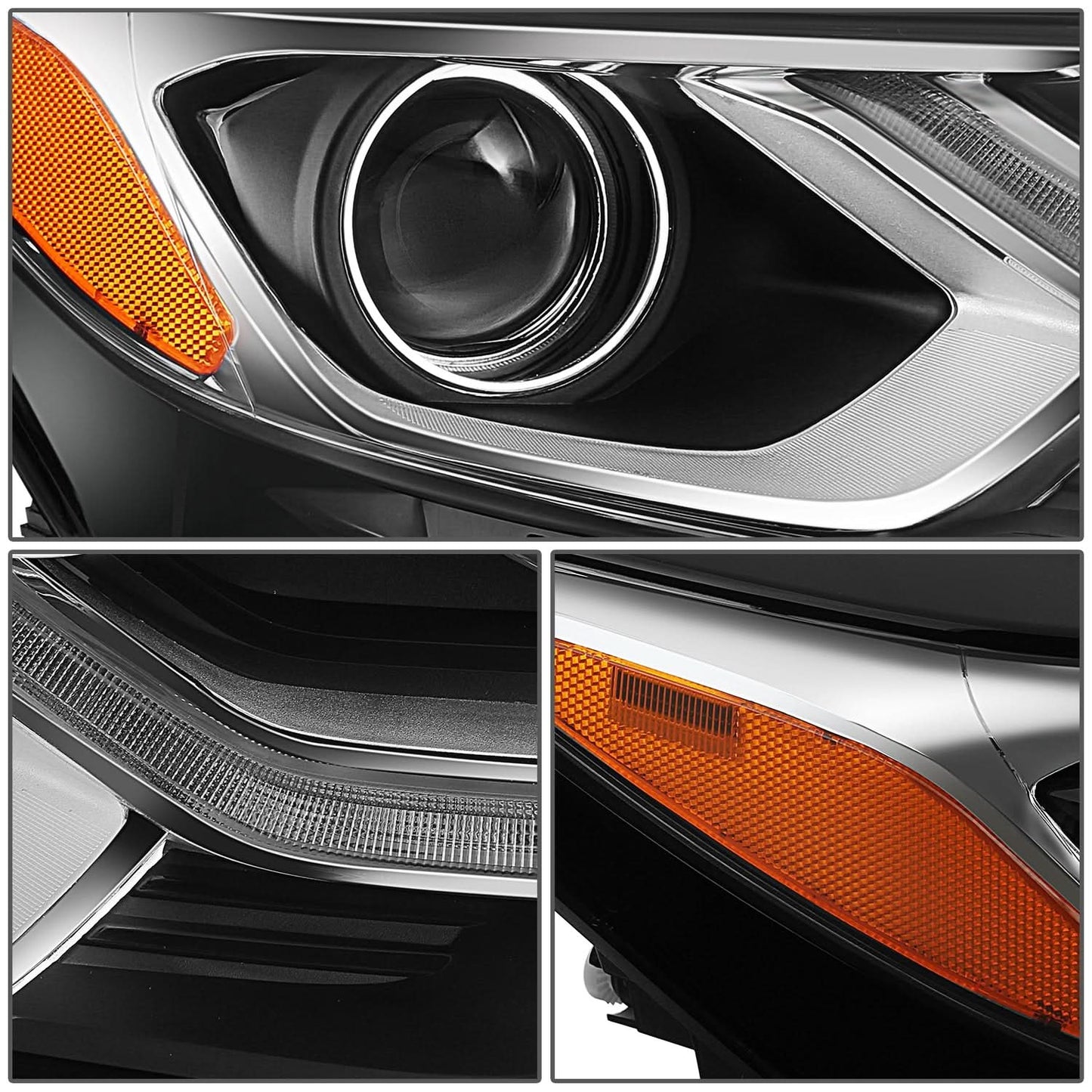 2018-2021 Chevrolet Equinox OE Style Right Headlight - Black Housing