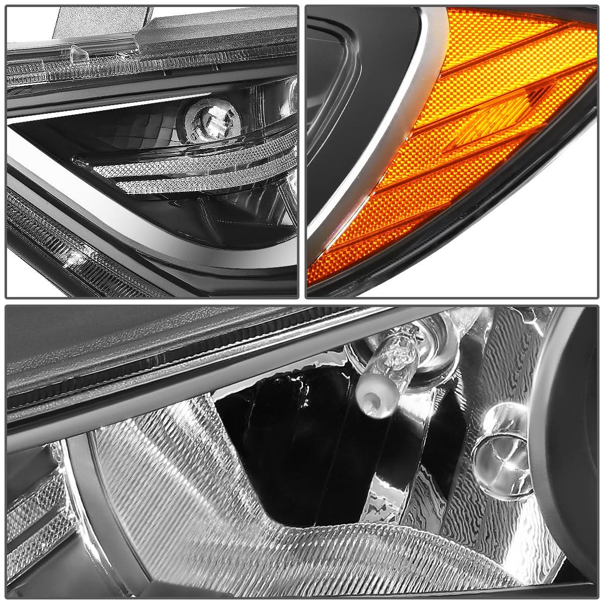 2017-2018 Hyundai Elantra OE Style Left Headlight Assembly