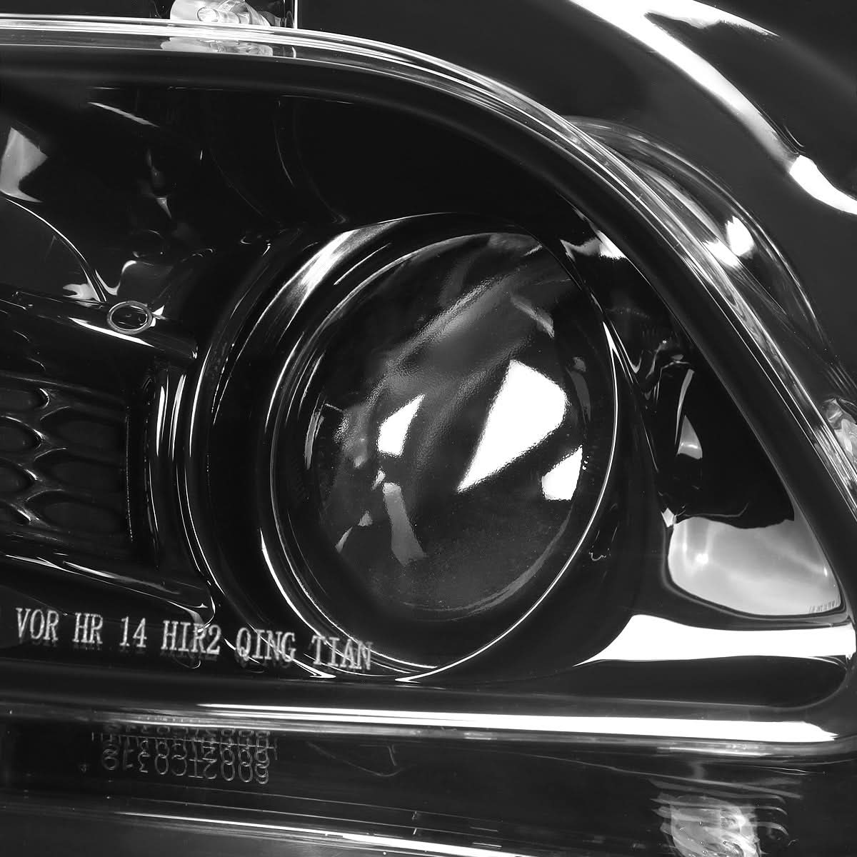 2014-2018 Jeep Cherokee OE Style Left Headlight - Black