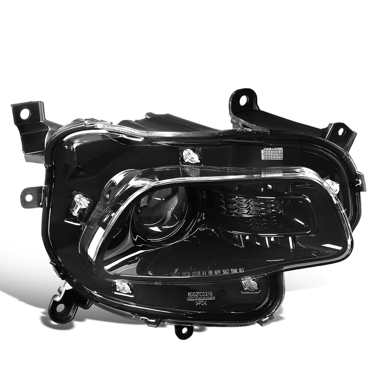 2014-2018 Jeep Cherokee OE Style Right Headlight - Black