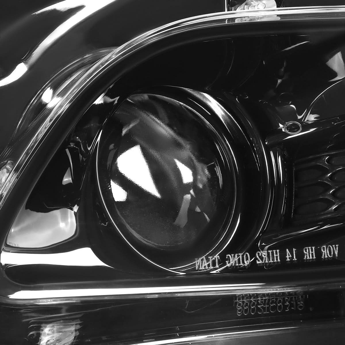 2014-2018 Jeep Cherokee OE Style Right Headlight - Black