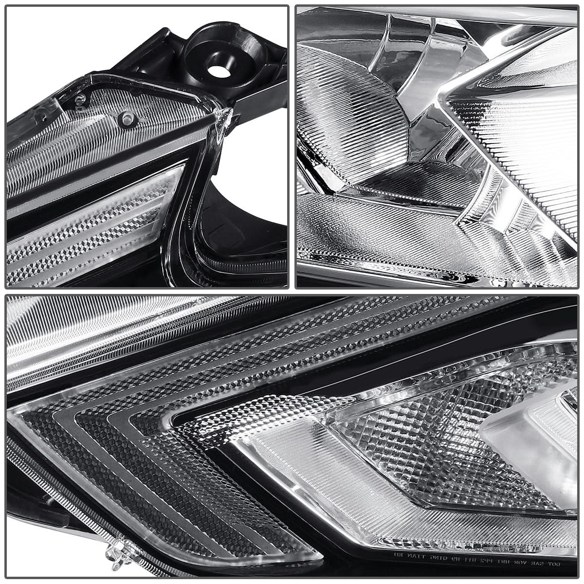 16-18 Nissan Altima OE Style Halogen Headlight - Left