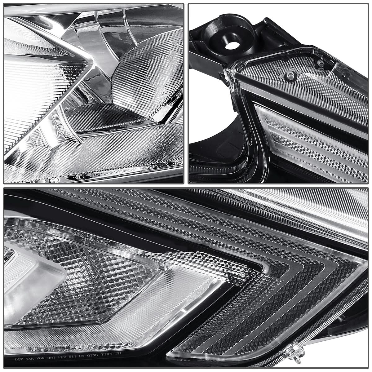 2016-2018 Nissan Altima OE Style Right Headlight - Halogen Models