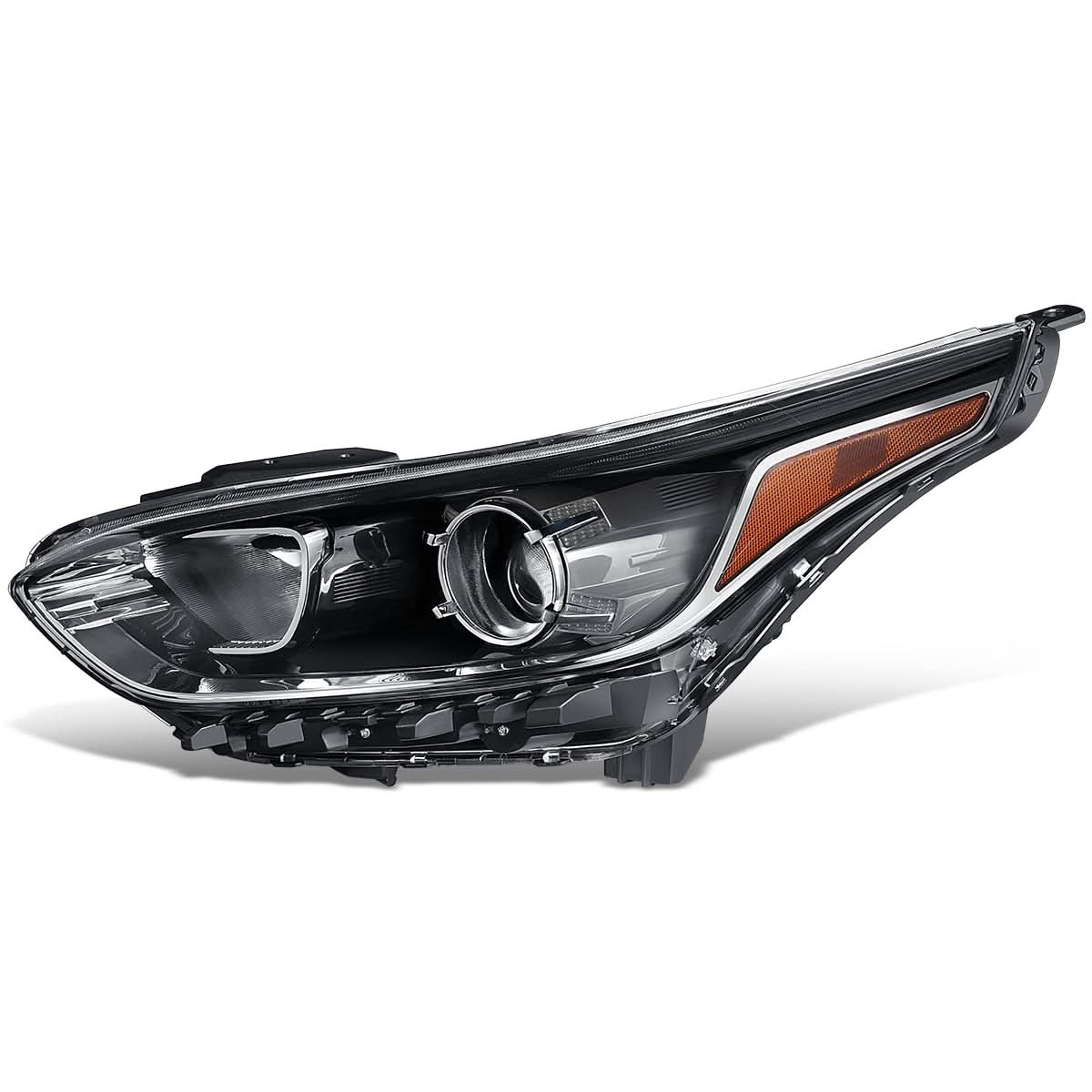 2019-2021 Kia Forte OE Style Left Headlight - Black