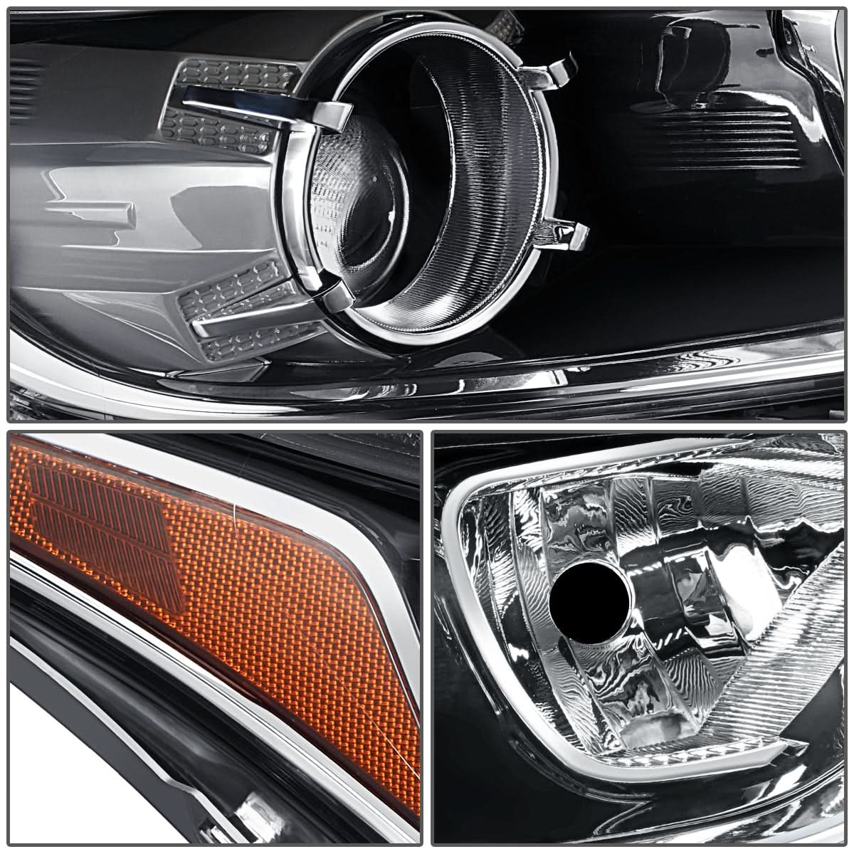 2019-2021 Kia Forte OE Style Right Headlight - Black