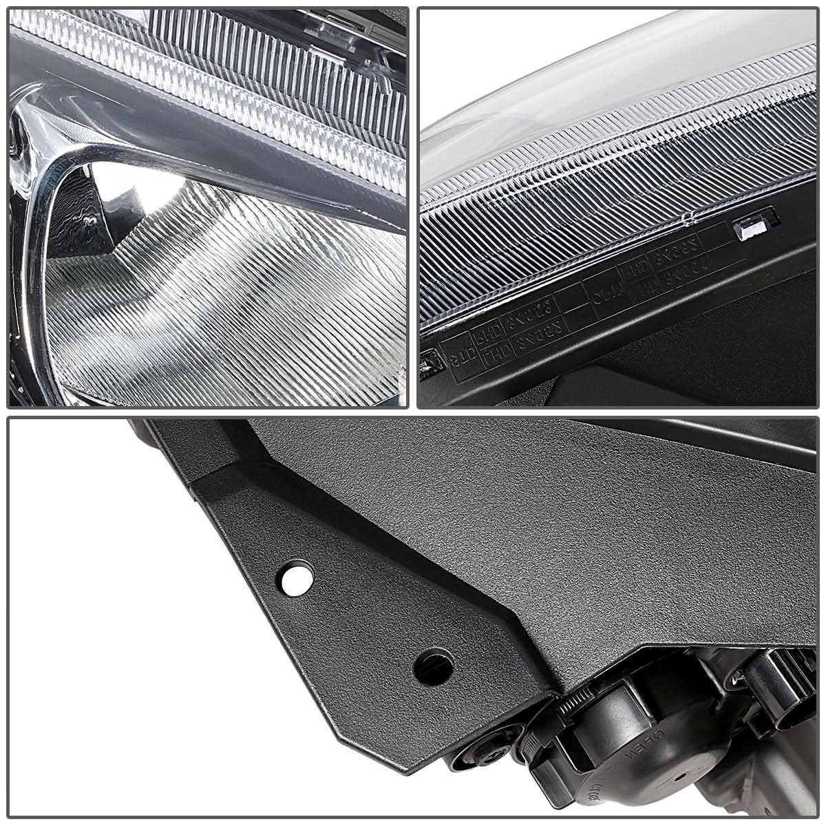 2019-2021 Kia Forte OE Style Right Headlight - Black