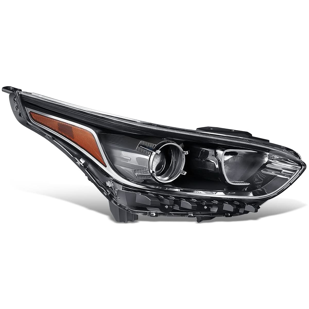 2019-2021 Kia Forte OE Style Right Headlight - Black