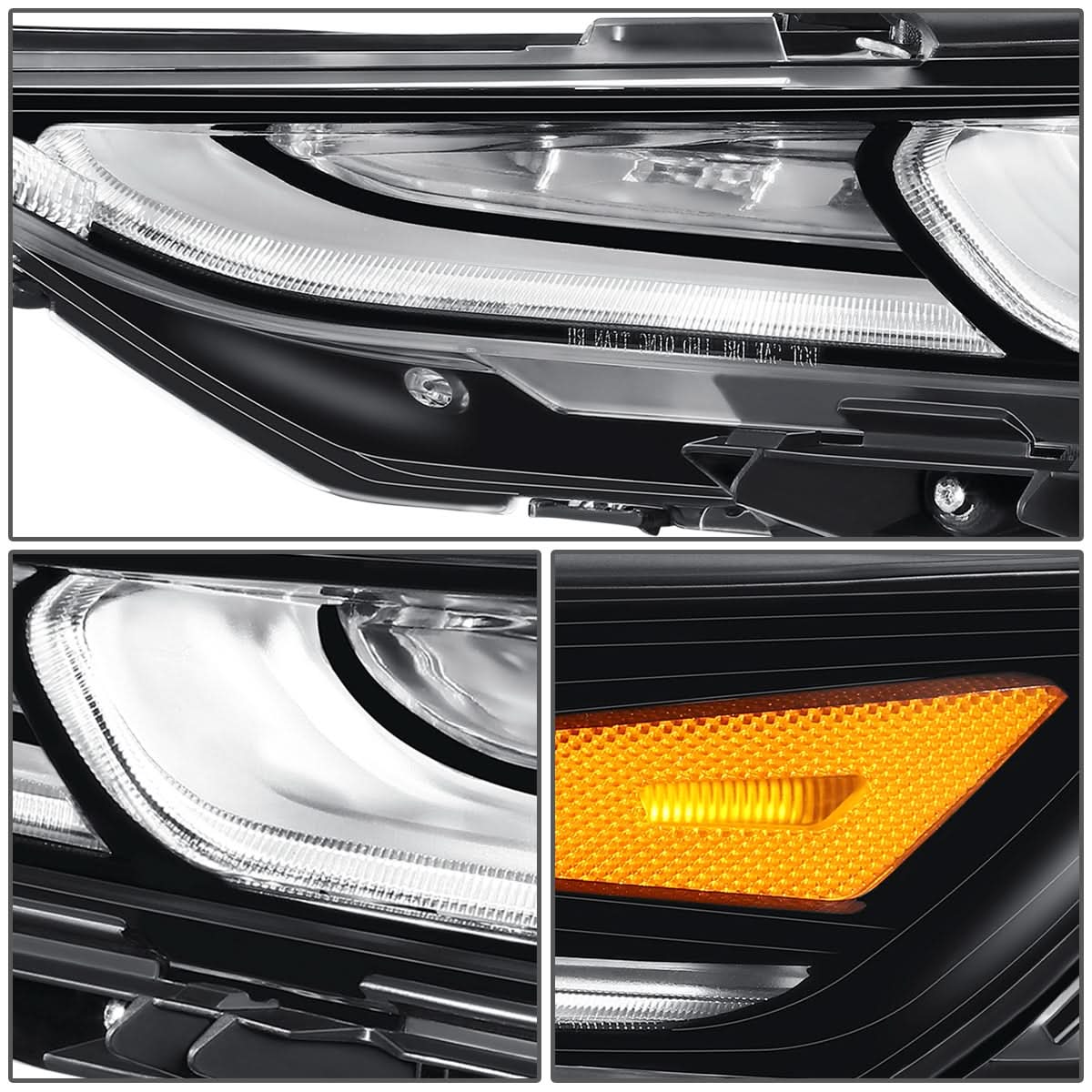 19-20 Hyundai Santa Fe OE Style Headlights - Left Side w/ DRL