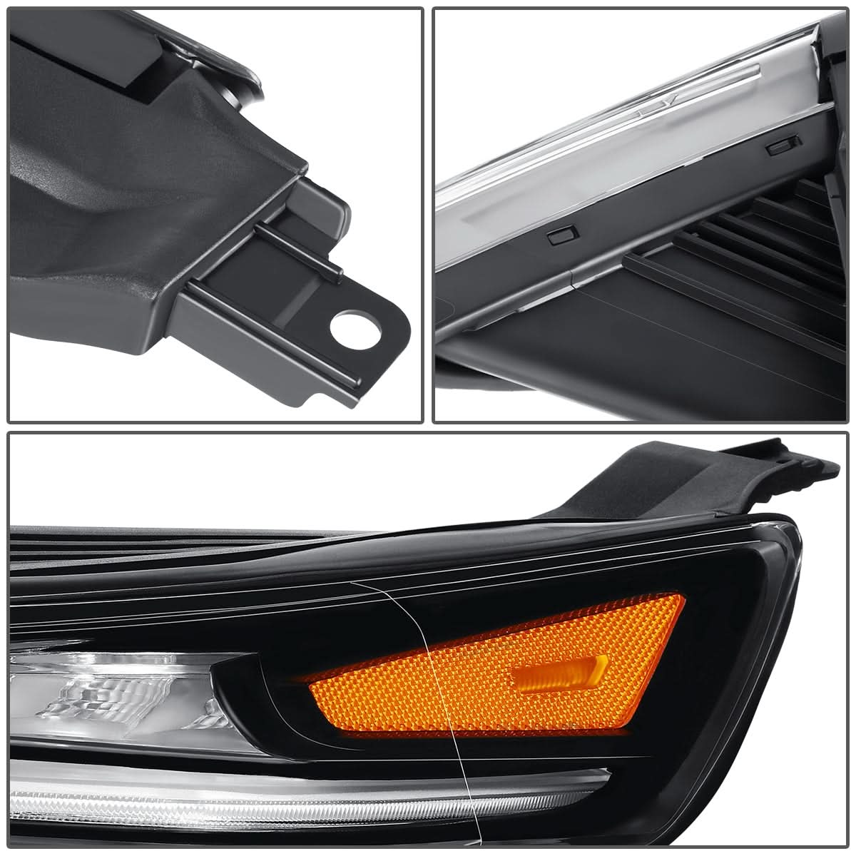 19-20 Hyundai Santa Fe OE Style Headlights - Left Side w/ DRL