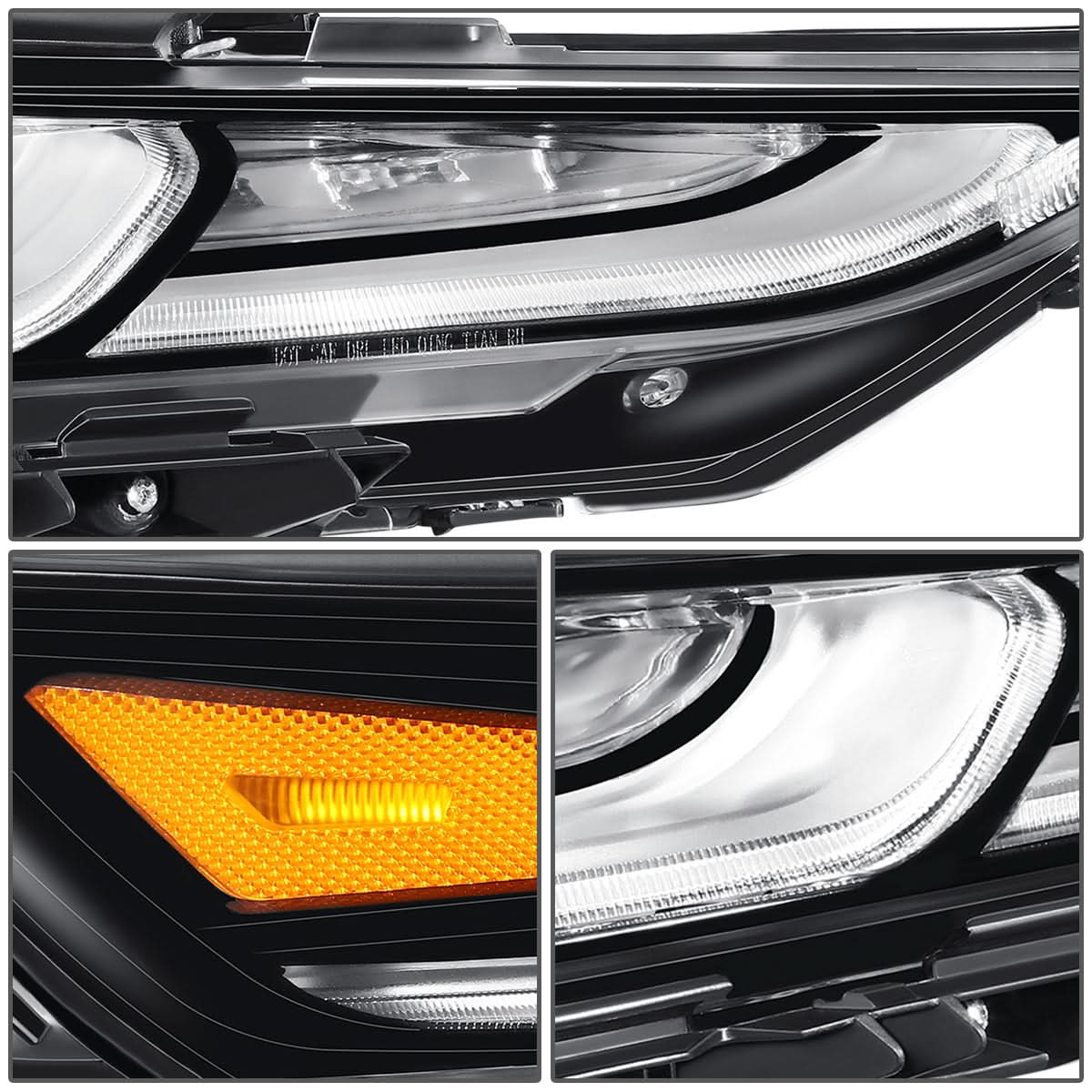 2019-2020 Hyundai Santa Fe OE Style DRL Headlights - Right