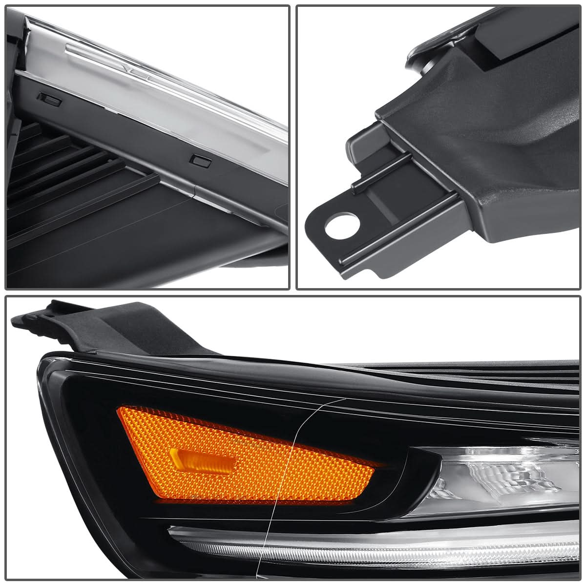 2019-2020 Hyundai Santa Fe OE Style DRL Headlights - Right