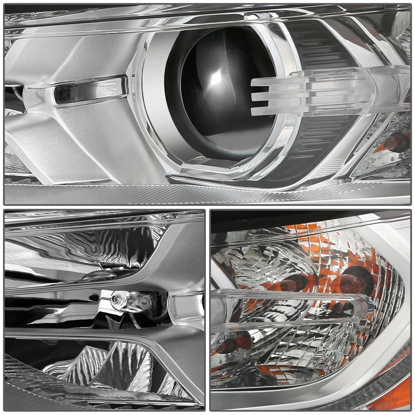 17-19 Ford Fusion OE Style Halogen Headlight w/ LED DRL - Left